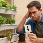 Progetti di orto verticale fai-da-te: gli errori frequenti che rallentano la crescita delle piante