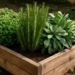 Aromatiche perenni in aiuola rialzata: la combinazione che limita le infestanti naturalmente