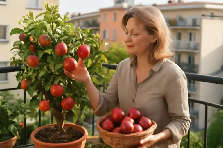 Coltivare alberi da frutto nani: l’opzione perfetta per terrazzi con spazio limitato e raccolti abbondanti