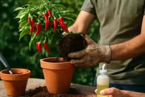 Coltivare peperoncini in vaso: il trucco per avere piante robuste e frutti piccanti