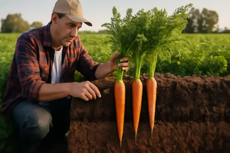 Coltivare carote perfette: la profondità del terreno che fa davvero la differenza