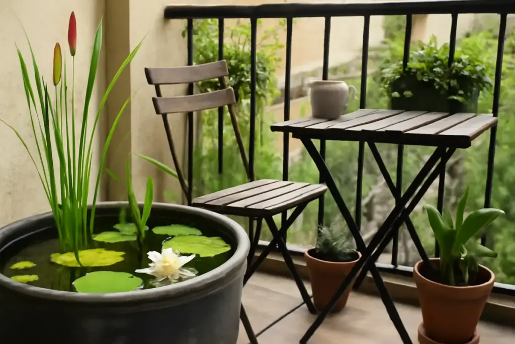Piante acquatiche per laghetti in vaso: come creare angoli di relax anche su piccoli balconi
