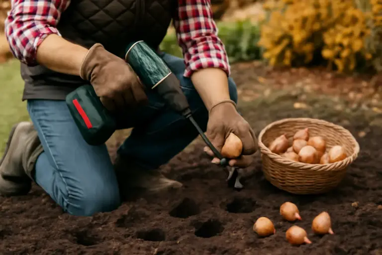 Trapano a mano per bulbi: facilità d’uso e come velocizzare le semine autunnali