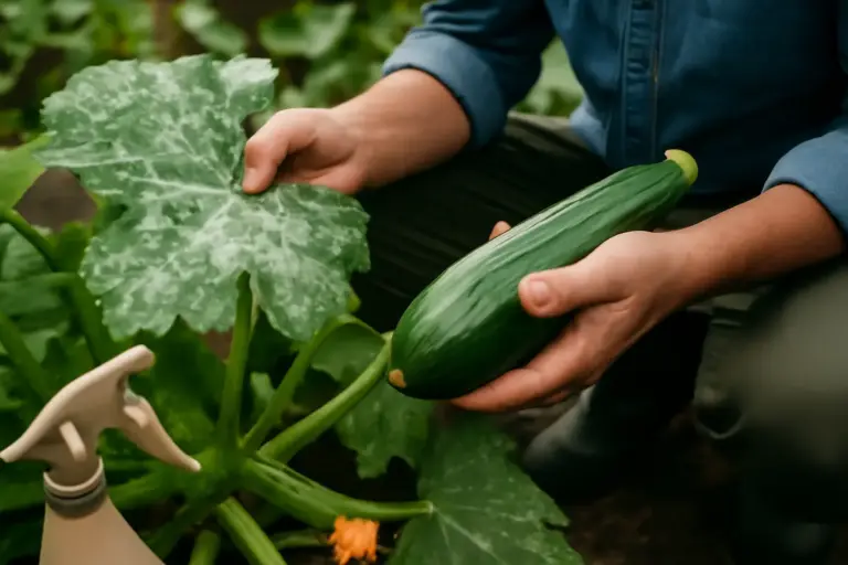 Mal bianco su zucchine: come riconoscerlo e intervenire subito per salvare la produzione