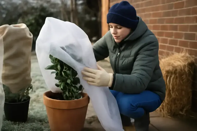 Proteggere le piante dal gelo invernale: materiali isolanti che fanno la differenza